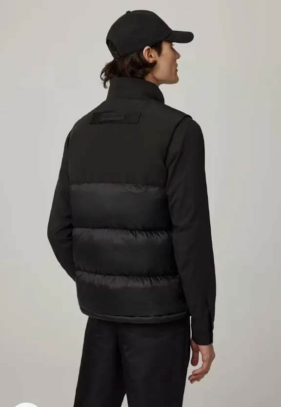P560 Big Goose 2057MW puff down vest [note the version is too large] Canada Goose Canada Goose FW23 Freestyle waterproof solid color stand collar button down vest Paradigm Freestyle Vest-WD Color: Black White Size: XS S M L XL XXL 2057MW Paradigm Freestyle Vest-WD Men's style. Color: black. Sizes: XS S M L XL XXL.